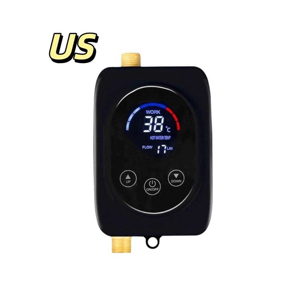 3800W Instant Hot Water Electric Water Heater Tankless Water Heater for 220V Bathroom Use чёрный