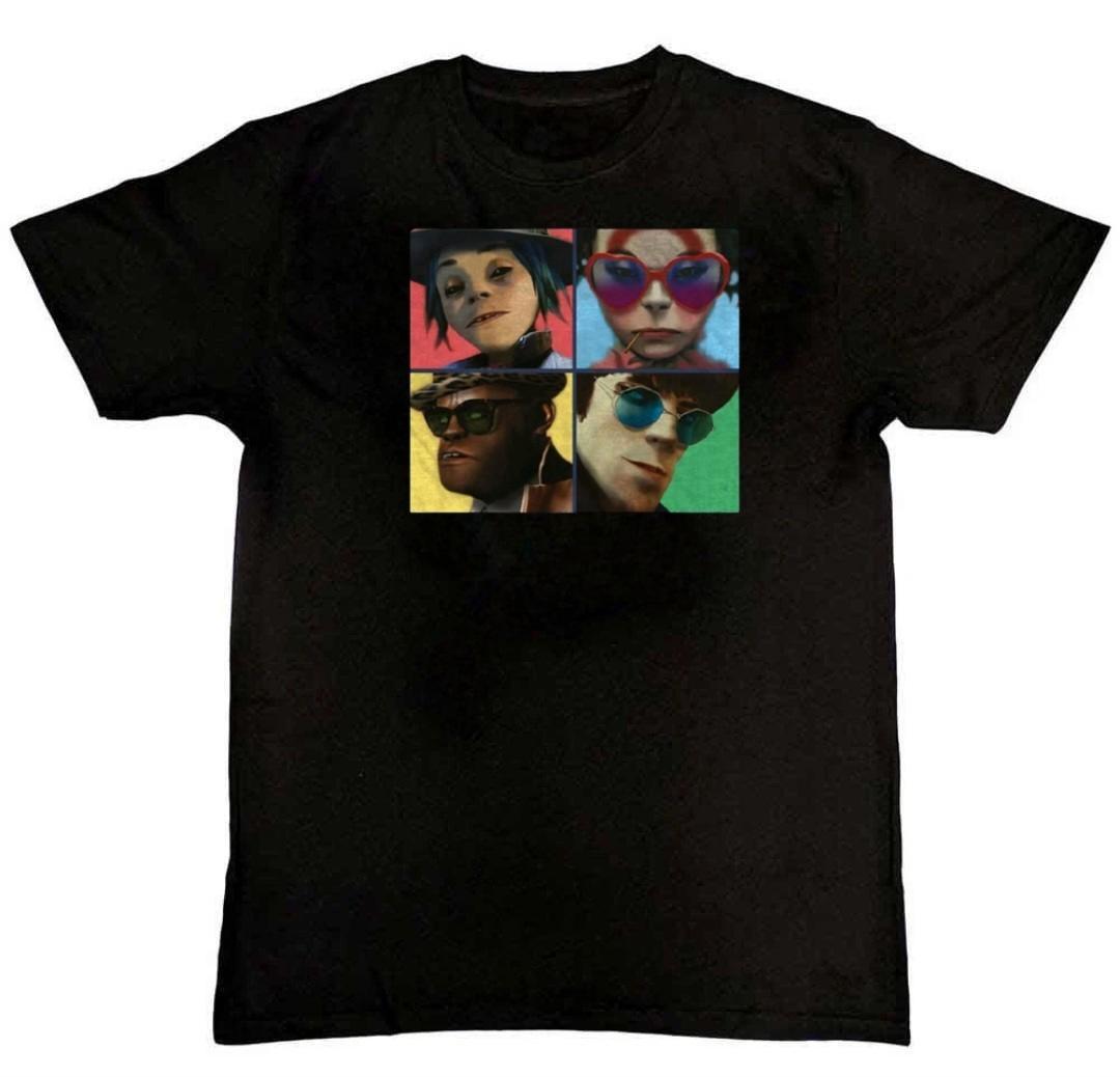Gorillaz Humanz Graphic Print Mens T-Shirt S