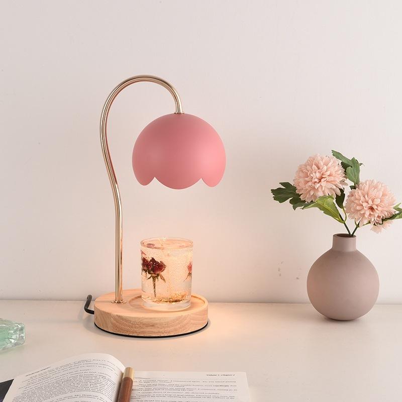 Modern Minimalism Gold Foil Jelly Scented Candle Soy Wax Essential Oil Incense Glass Cup Fragrance Ornament Bedroom 50&JP розовый