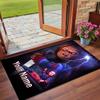 Tappeto in Velluto di Cristallo Testo Nome Personalizzato, Morbido Tappetino Antiscivolo Decorazione per la Casa Gioco per Bambini Chucky Tiffany
