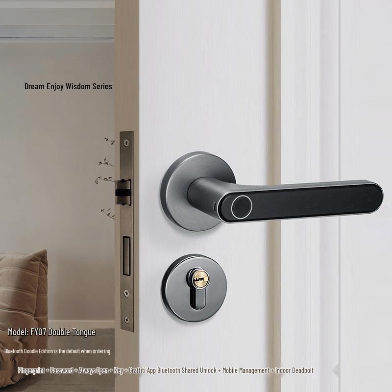 Indoor Wooden Door Fingerprint Smart Lock