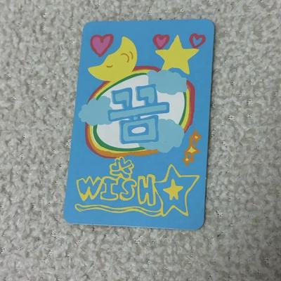NCT Wish Wish Station Pop-Up Chansey Card Charm Photo Card Riku