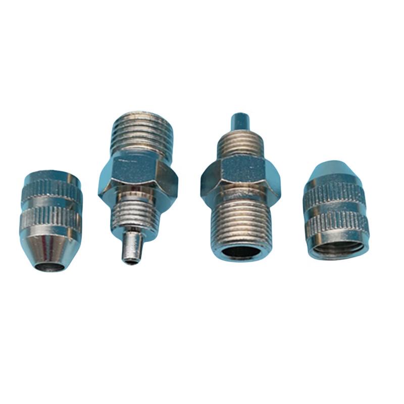 ZhiLing Metal Luer Connector Male Thread to Needle Adapter