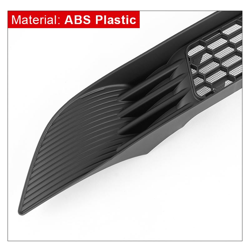 ABS Car Front Grill Grille Decorative Cover Case Frame Trim Strip Sticker Accessories For Tesla Model 3 Y 2024 2024 2024 2024