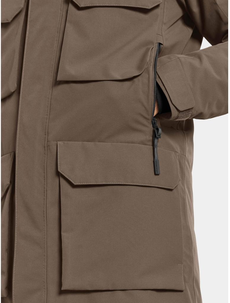 Jacket Didriksons Drew USX Parka 8 (505778) Mocha Brown