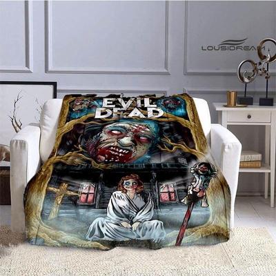 The Evil Dead Print Blankets Kids Warm Blankets Flannel Soft Comfort Blankets Home Travel Blankets Birthday Gifts