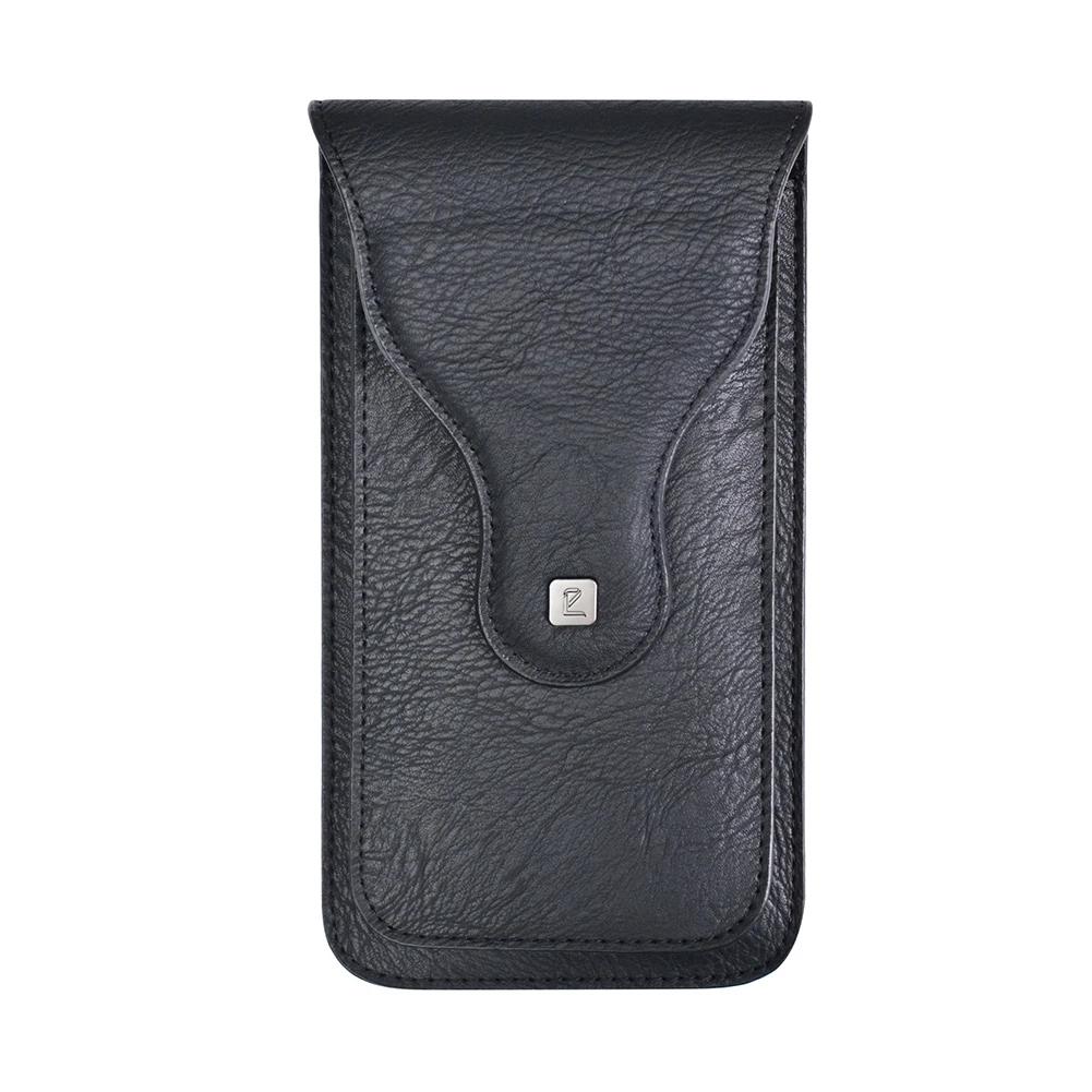 Mobile Phone Pouch Bag Case Universal PU Double-layer Protective Waist Bag Belt Clip Sleeve Multi Purpose Protective Phone Cover