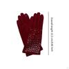 Winter Gloves Cold Weather Touch Screen Comfortable Women Lightweight Outdoor Cycling