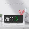 Digital Projection Clocks 270 Rotatable Projector LED Display Household Desktop Clock With Temperature & Humidity Display For