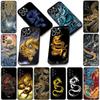 Black Dragon Cool Casing Phone Cover for Motorola Moto Edge 50 30 Fusion 40 NEO Ultra Pro E14 G20 E15 G35 G84 G13 G53 Soft Case