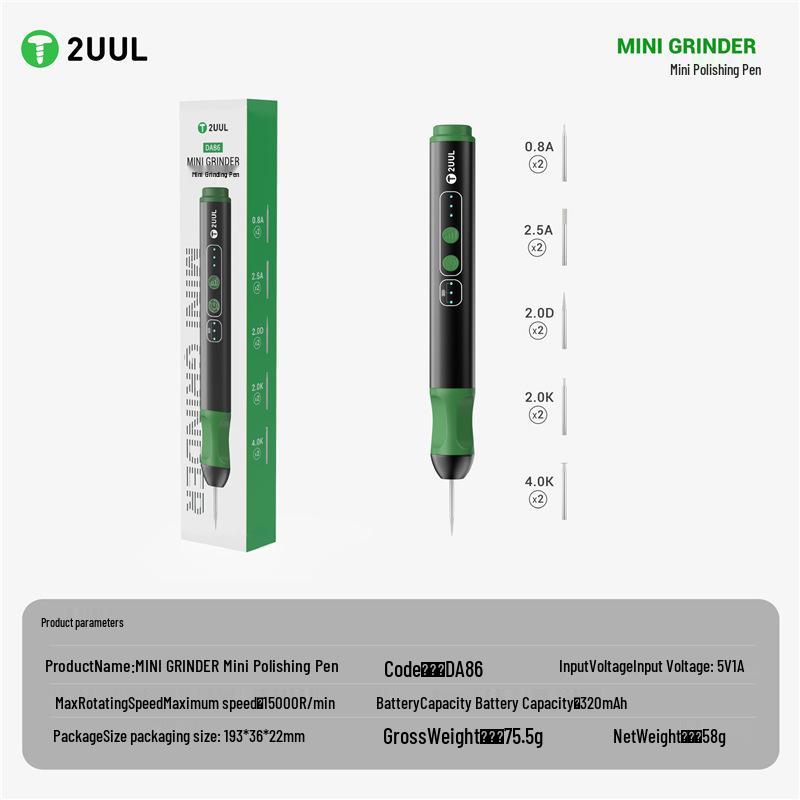 Mini Electric Grinding Pen: Mobile Phone Repair Chip & Motherboard Polisher Tool