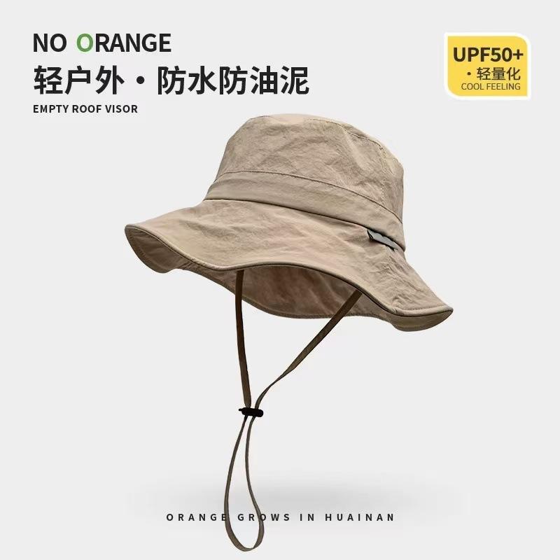 UPF + Hut Damen Outdoor Bergsteigerhut Vierjahreszeiten Fischerhut Damen Sonnenschutz Sonnenhut UV-Schutz Großer Schirm