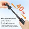 Action Camera Selfie Stick Treppiede Magnetico Rilascio Rapido Supporto Testa Sferica Rotante a 360° Estensibile Portatile Adatto per