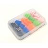 audiophile ear plugs 3 stage flange type thermoplastic rubber 28mm swimming soundproofing Sleep well plane sound insulation 5 pairs
