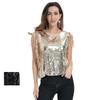 Sequin Tassel Camisole Plus Size Women's Versatile Top