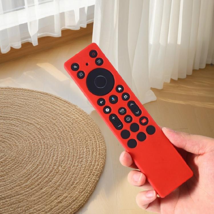 Textured Grip TV Controller Case Flexible Silicone Cover For RC923A FMB1/RC813A FMB1,QM6K QM7K Remote Protections