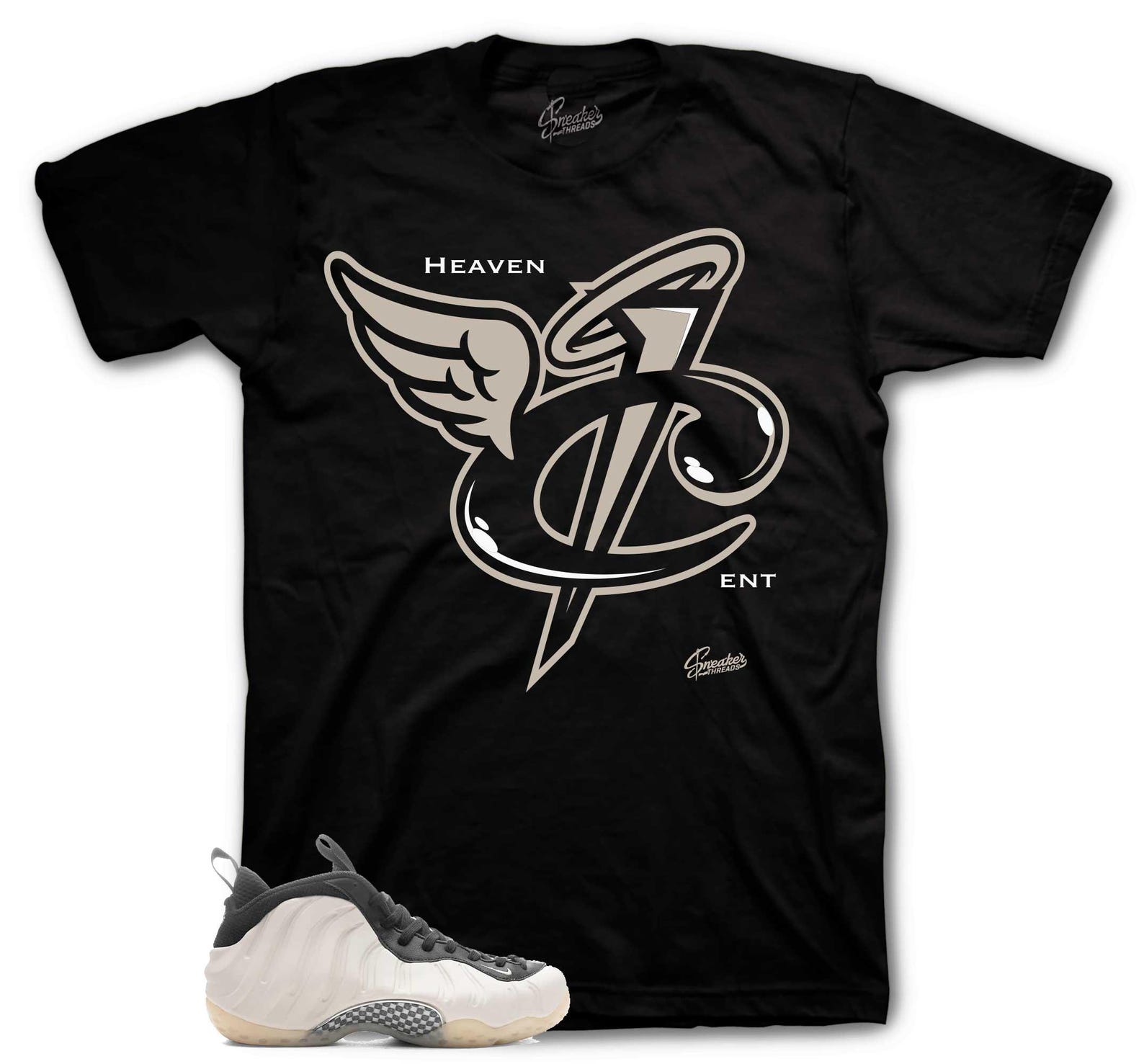 Sneaker Tees To Match Foamposite Orewood Brown - Heaven SenT-Shirt L