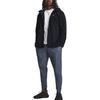 Under Armour Solid Color Casual Zip-Up Hoodie Men Black 1378824-001