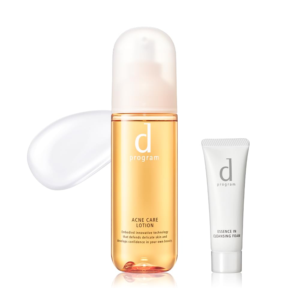 d Program Acne Care Lotion MB Mini Facial Cleanser for Sensitive 125mL (Quasi-drug) + Skin, [Online Exclusive]
