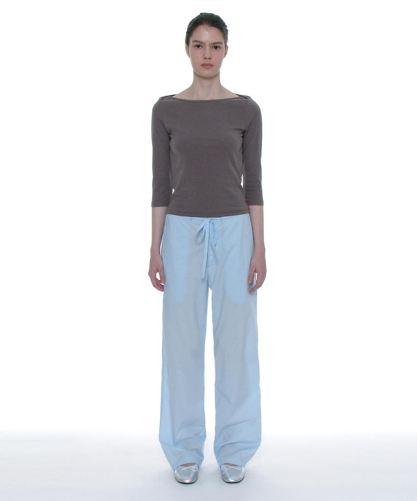 PARTIMENTO WOMEN Pwc Button-Pointed Easy Pants_5 Colors