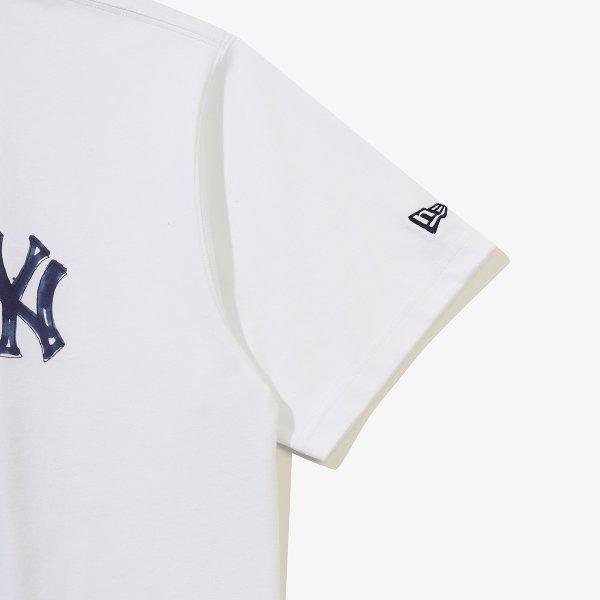 New Era New York Yankees Drawing T shirT whiTe 15147542
