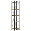 Day and Night - Day and Night 5-tier Shelving Solid Recycled Wood 40x30x180 Cm