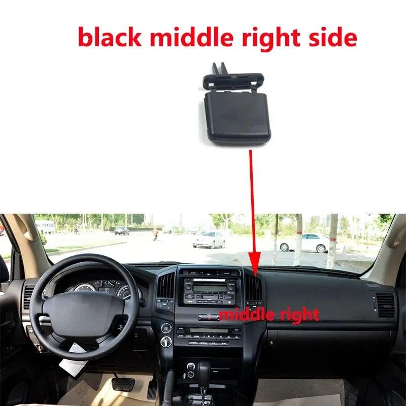 Car Front A/C Conditioner Vents Clips Air Conditioning Outlet Tab Clip For Toyota Land Cruiser LC200 FJ200 2008-2017