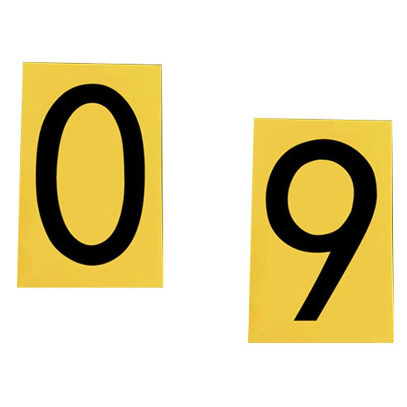 Magnetic Digit Label Set