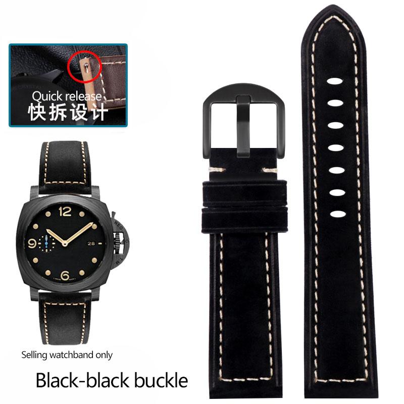 

20mm 22mm 24mm 26mm Handmade Watch Band for Tissot Seiko Citizen Diesel Vintage Genuine Crazy Horse Leather Watchband Strap 20mm