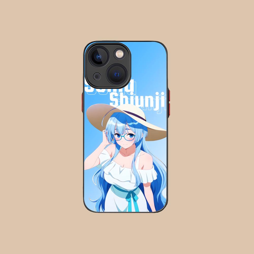 

Seiha Shiunji Phone Case for iPhone 16 15 14 13 12 11 X XR XS 8 7 Pro Max Plus Mini Colour Silicone Protective Cellphones Luxury iPhone 7 Plus