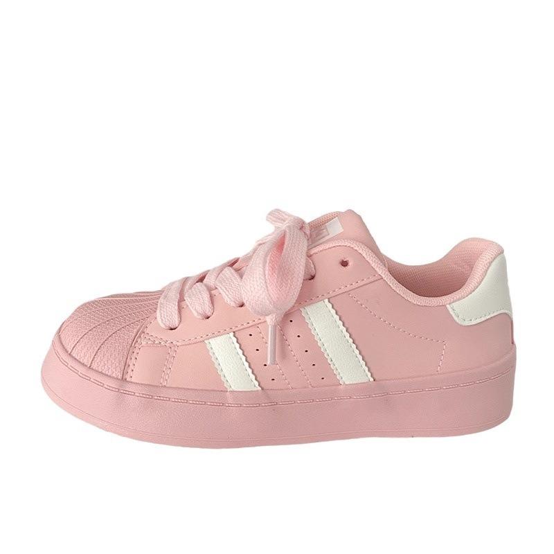 Niche shell little white shoes women's spring and summer new cute casual sports shoes trendy versatile student board shoes