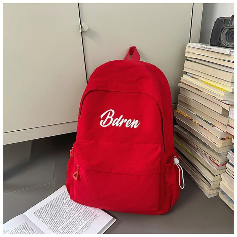 The new schoolbag is high-value, fresh and sweet, candy-colored backpack, lightweight and large-capacity backpack for junior high school students.