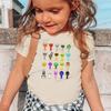 Nuova T-shirt Sprunki per Bambini Cartone Animato Gioco Sprunki Stampata Top Magliette Ragazzi Ragazze Casual Manica Corta T-shirt Estate Abbigliamento per Bambini