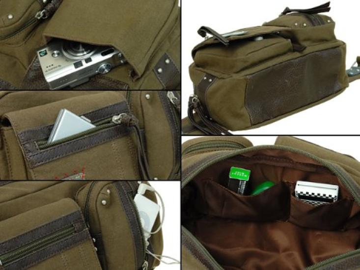 DEVICE Madison Hip Bag Khaki 2-Piece -