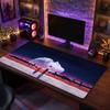 Big Mouse PadNeon Genesis Evangelion Extended Soft Desk Mat Gaming Office Computer Table Decor Mat
