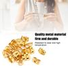 160pcs Metal Gold Earring Backs Scrolls Non Slip Earnuts for DIY Jewelry Findings