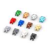 10Pcs 60897/4085 Parts Plate Special 1x1 with Clip Vertical [Thick Open O Clip] Building Blocks 100% Compatible DIY Bricks Toy