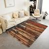 1PC Wooden Pattern Kitchen Rugs Non-Slip Home Door Mats Pop Design Bathroom Rug Bath Mat Carpet for Home Sink Laundry Decor