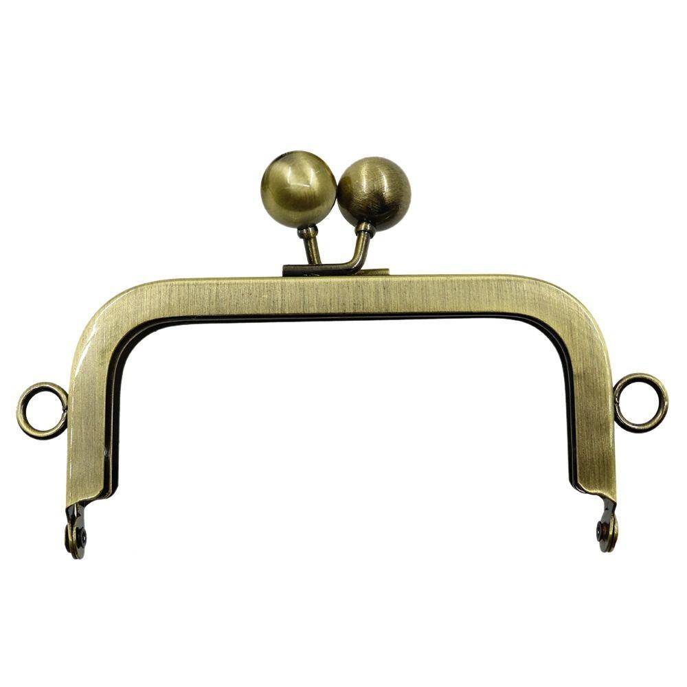 Handle Bag Accessories Metal Purse Frame Kiss Clasp Vintage Bag Kiss Clasp Lock Bag Clasps DIY Craft