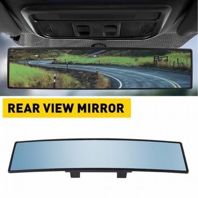 Angle View Panoramic Wide Angle Car Rear Mirro View Mirror Lens 300mm Blue