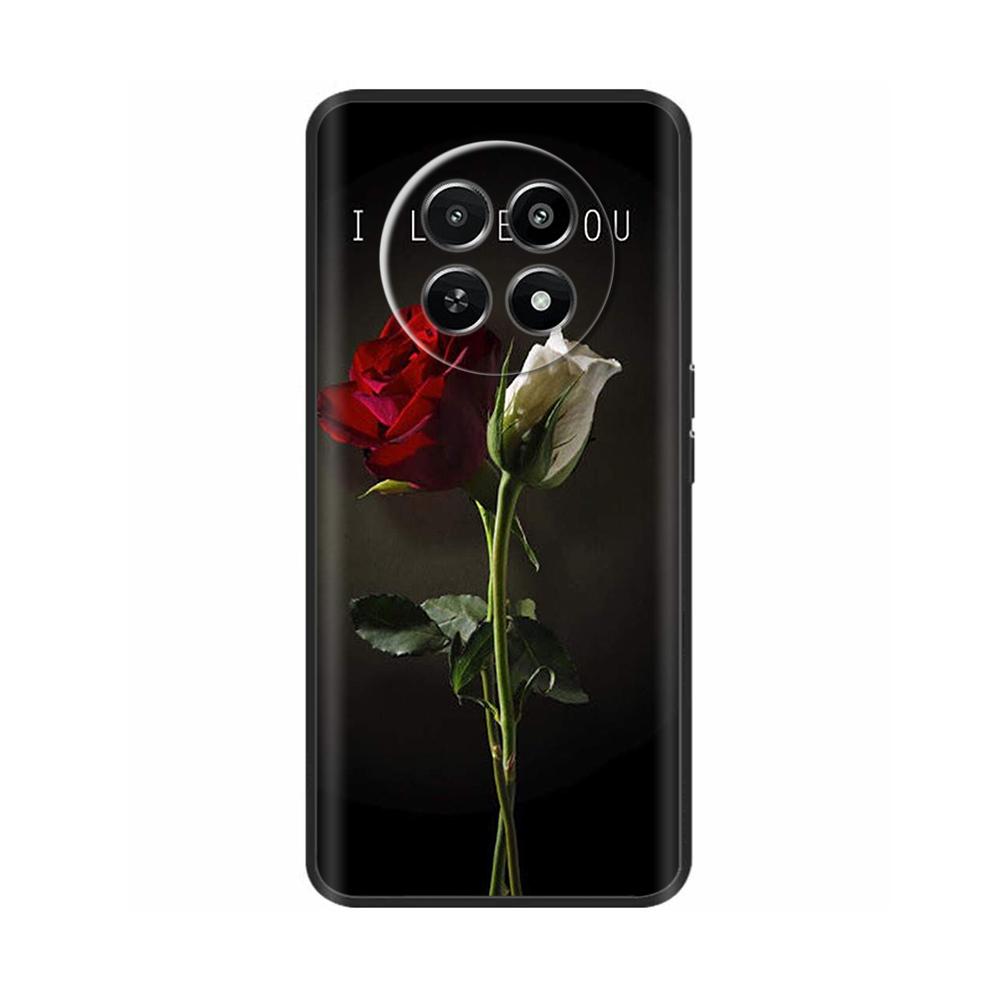 Cool Skull Case For Realme 12 5G Funda Soft Silicone Back Cover Cartoon Shockproof Cases For Oppo Realme 12X realme12 Bags Shell