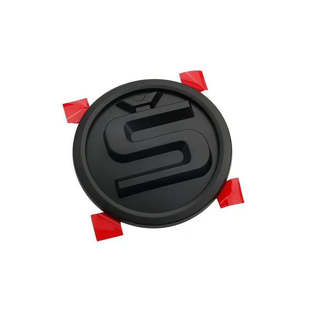 80mm 90mm ABS Car Front Head Rear Trunk Logo Emblem Sticker for Skoda S Yeti Superb Fabia Kamiq Karoq Kodiak Octavia 2 Tour
