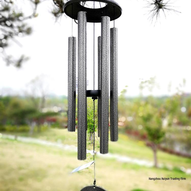 European & American Aluminum Tube Music Wind Chimes - Outdoor Metal Ornaments, 36/45 Inch