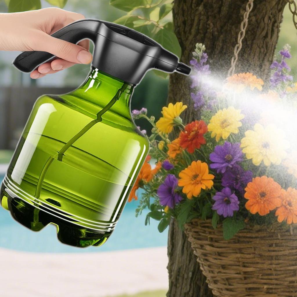 Elektrische Gießkanne 3L Zwei Sprühmodi USB-Schnittstelle Aufladung Verstellbarer Sprüher Reinigungs- Desinfektionssprüher Gartenarbeit