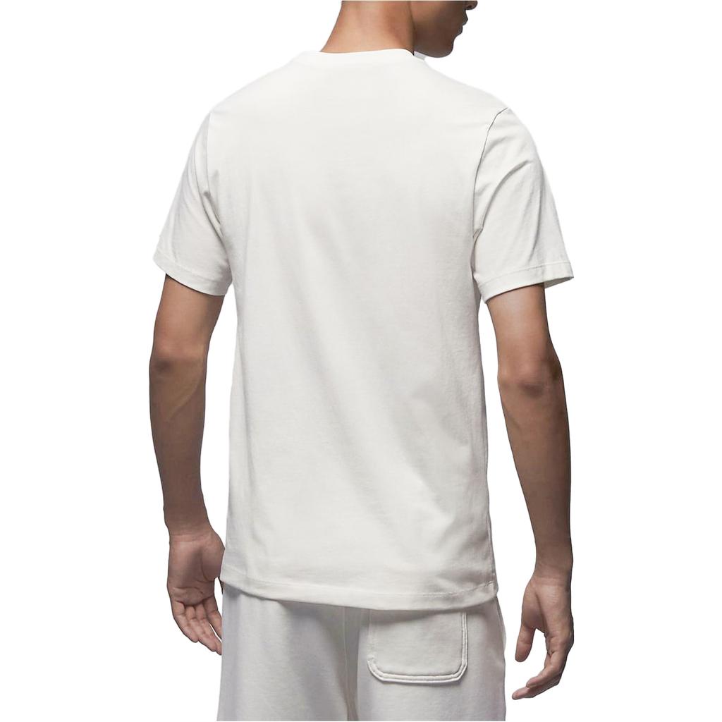 Jordan Air Letter Print American Retro Casual Short Sleeve T-Shirt Men Tops Sail-White DM3183-133