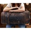Mens&Womens Travel Bag, Full Grain Leather Duffel Bag, Personalisation Weekend Luggage Bag,Unique Christmas Gifts,Carry-on Bag