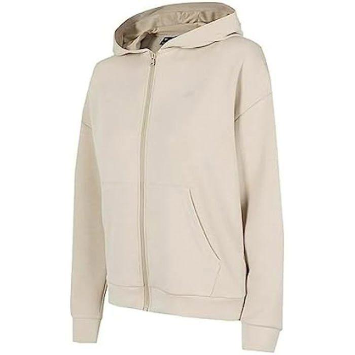 T-shirt - 4F - Women's SWEATSHIRT BLD041 - Manches Courtes - Gris - Femme