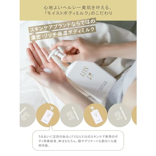 Ritz moist body milk 270ml [relaxing herbal scent] whole body milk serum intense moisturizing