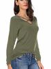 Long Sleeve Women's T-Shirt Autumn Winter New European Style Base Layer Top Women's Clothing Urban Casual Open Back
