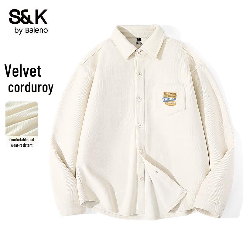 

Baleno Men s S&K Corduroy Long Sleeve Shirt XXL